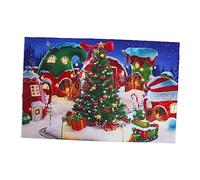 Mikikit 1pezzi Sfondo Natalizio in Vinile Sfondo per Appendere alla Parete Fotografico Alta Risoluzione Colore Eccellente Dettagli Realistici per Feste Decorazioni Casa Scatti Ricordi