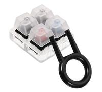 Mikikit 1pezzi Strumento Di Verifica Dei Pulsanti in Base Acrilica Tester Per Tastiere Meccaniche Multifunzionale e Compatto