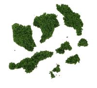 Mikikit 1sacchetto Erba Artificiale in Miniatura per Modelli Polvere per Alberi Artificiali Materiale per Diorama Decorazione di Alberi Materiali per Modelli in Miniatura Paesaggi in Scala