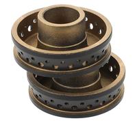 Mikikit 2 Pezzi Copri Bruciatori Gas con Distribuzione Resistente Al Calore e Facile da Pulire Compatibile con Cucine Gas e Piani Cottura Integrati