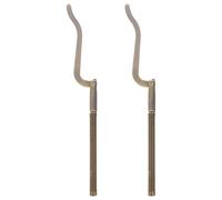 Mikikit 2 pezzi Fermasoldi in Metallo Resistente Clip Portabanconote Compatta con Molla Supporto Pratico per Contanti Carte e Assegni Fermasoldi Facile da Trasportare