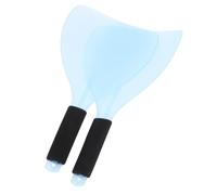 Mikikit 2 Pezzi Maschera Protettiva Antiscivolo per Acconciatore in Plastica, Copri Viso e Occhi, Accessorio per Spray Chioma, per Salone e Casa