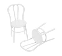 Mikikit 2 Pezzi Mini Sedia Miniatura Sedie Per Casa Delle Bambole Decorazioni Per Casa Delle Bambole Mobili Per Casa Delle Bambole In Miniatura Mobili Per Casa Delle Bambole