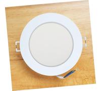 Mikikit 2 Pezzi Spotlight Diffuser Cloth Glare Round Light Cover Soft Film For Nursery Bedroom Living Room