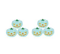 Mikikit 2 Set Ornamenti Di Zucca Lampada Di Zucca Decorazioni Di Halloween Peluche Accessori Per Halloween Decorazione Halloween Zucche Per Decorare Zucche Artigianali Resina 3 Pezzi*2