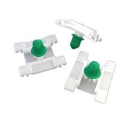 Mikikit 20 pezzi Clip Plastica per Modanatura Auto Accessorio Decorativo e Robusto Fissaggio Duraturo per Pannello Portiera