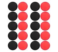 Mikikit 20 Pezzi Dischi Hockey Tavolo Resistenti e Silenziosi Accessori Ricambio per Tavoli Air Hockey Grandi Compatibili con Spintori e Porte Standard per Giochi Indoor e Allenamento
