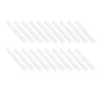 Mikikit 20 pezzi Proteggi Pennelli Trucco Custodia Semi Trasparente per Viaggio e Uso Quotidiano Sacchetti Protettivi Resistenti e Facili da Trasportare per Artisti del Make-up