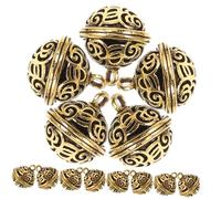 Mikikit 20pezzi Campanelli in Lega Piccoli Pz Ciondolo Campanelli Sospesi Artigianali per Decorazioni e Altri Progetti Fai da Te