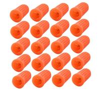 Mikikit 20pezzi Perno per Flacone di Colla per Extension Ciglia di Tappi per Flaconi di Colla Bocca per Flacone di Punte per Flaconi di Tappi per Ugelli di Bloccaggio