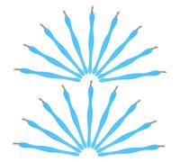 Mikikit 24pezzi Spingi Cuticole in Acciaio Inossidabile per Tagliacuticole e Rimozione Cuticole Dispositivo di Precisione per Cura Unghie Adatto per Casa e Saloni per Manicure e Pedicure