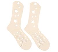 Mikikit 2pezzi Blocca-Calzini in Legno per Lavoro Maglia Modellatori Sottili e Resistenti per Calze Te e Esposizione Superficie Liscia Senza Schegge Strumenti per Appassionati di Artigiana