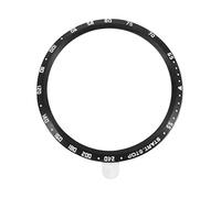 Mikikit 2pezzi Graduated Metal Watch Bezel for Lightweight Protective Easy to Install Stylish Design Compatible with Samsung