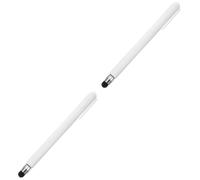 Mikikit 2pezzi Penna Stylus Capacitiva Alta Sensibilità Per Pennino Per Tablet e Dispositivi Capacitive Design Ergonomico Scrittura e Precisa Con Clip Compatibile Con Vari