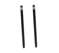 Mikikit 2pezzi Pennino Stilo per Tablet e Telefono Due Punte Innovative Scorrevolezza Estrema Materiale in Lega di Alluminio per Scrivere e Disegnare sullo Schermo Touch