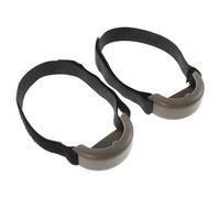 Mikikit 2pezzi Sovrascarpe di Sicurezza in Silicone Copripunta per Scarpe Protezione per Punta di Stivali da Lavoro Inserti Protettivi Unisex con Cinturini Resistenza all Usura e Assorbime