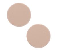 Mikikit 2pezzi Spugna per Viso Spugna per Trucco di Bellezza per Applicare Fondotinta in Polvere Crema o Liquido Usa Bagnata o Asciutta