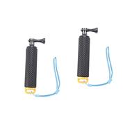 Mikikit 2pezzi Stick Galleggiante Per Fotocamere Impugnatura Per Accessori Subacquei Galleggiante Per Action Camera e Capacità Giallo