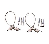 Mikikit 2sets Cinghia Per Mobili Di Ragazzo Ragazza Ragazza Ancoraggio Per Mobili Per Animali Domestici Protezione Per Cassettiere e Scaffali Cinghia Anticaduta Per Librerie Specchi e