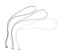 Mikikit 3 pezzi Fasce Elastiche Regolabili per Fissaggio Sacchi Pattumiera in Gomma Resistente Elastici per Bidoni Spazzatura Uso Esterno e Interno Supporto Versatile per Sacchi e Oggetti