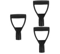 Mikikit 3 Pezzi Impugnatura D per Leggera e Resistente Ricambio Ergonomico per e Forche Facile Installazione e Utilizzo Comfort e Durabilità Garantiti