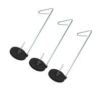 Mikikit 3 Pezzi Supporto Porta Filo per Macchina da Cucire Base in Plastica Stabile Porta Rocchetto Singolo per Fili Grandi Compatibile con Macchine Domestiche e Industriali Alimentazione