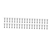 Mikikit 3 Set Di Punte Per Penna Touch Screen Di Ricambio Punte Universali A Disco Forma Rotonda Per Penne Stilo Argento Robusto 12 Pezzi * 3