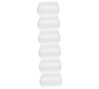 Mikikit 3 Set Vassoio per Fioriere con Succulento Casa Drenaggio Fitosanitario Piante Daruma Vassoio Inferiore Sottovasi in Plastica per Fioriere Piastrino Trasparente 20 Pezzi*3