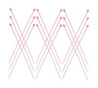 Mikikit 30 pezzi Hair Perming Stick in PP Colorato per Permanente Freddo Pin per Senza Segni Accessori Parrucchiere per Ricci Spirale e Adatti Tutti i Tipi di