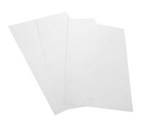 Mikikit 3pezzi Pannelli Vuoti in Alluminio Bianco per Sublimazione, Lastre Metalliche Resistenti per Stampa di Foto e Testi, per Esposizione Indoor e Progetti DIY