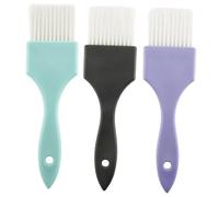 Mikikit 3pezzi Pennello per Tinta Capelli in Nylon Morbido Strumenti per Colorare Capelli Kit per Tintura Professionale Portatile e Riutilizzabile