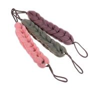 Mikikit 3pezzi Spugna Da Bagno Asciugamano Esfoliante Per Doccia Asciugamano Per Massaggiare La Schiena Panno Esfoliante Con Manico Lungo Estensibile Accessorio Da Doccia Per Corpo Spalle