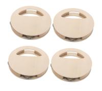 Mikikit 4 in Legno per Strumento Percussione DIY per Pittura e Creatività Montessori Sicuro per Ragazzo e Interazione Genitore Figlio