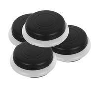 Mikikit 4 Pezzi Contenitori Tavolozza Pittura in Acciaio Inossidabile con Coperchio Portapennelli e Vasetti Olio per Esterni Resistenti Perdite per Viaggi Organizer per Colori Acrilici e