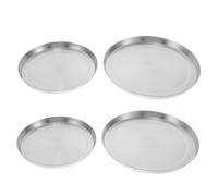 Mikikit 4 Pezzi Di Copertura Per Piano Cottura in Acciaio Inossidabile Piano Cottura A Induzione Utensili Da Cucina Per Piano Cottura Copertura Per Piano Cottura Fornello Cappa Aspirante