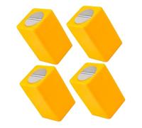 Mikikit 4 pezzi Lamette Resistente e Antiruggine Scatola per Raccolta e Stoccaggio Lame Usa e Getta per Casa e Salone