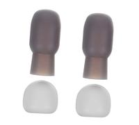 Mikikit 4 pezzi Punte per Bacchette Silenziose Silicone Set per Pratica Silenziosa con Copertura Protettiva Accessori per Percussioni per Esercizi Stage