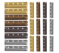 Mikikit 40 Pezzi Terminali per Lacci Scarpe in Metallo 4x23mm Facili da Attaccare Eleganti e Moderni per Riparazione e Decorazioni Scarpe