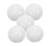 Mikikit 5 Perline per Ruota Roulette Bianco Festival e Feste Accessori Russian Wheel Beads Resistente e Riutilizzabile
