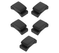 Mikikit 5 pezzi Porta Plettri Chitarra in Gomma Antiscivolo per Chitarra Basso e Ukulele Organizer Leggero e Portatile per Accessori Musicali con Grip Sicuro e Compatibile con Spessori