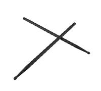 Mikikit 5a Bacchette in Fibra Carbonio Antiscivolo Per Percussioni Per Esercizi Jazz Pratiche e Leggere Presa Affidabile e Suono Costante Per Batteristi e Principianti