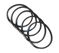 Mikikit 5pezzi Cinghia Lavatrice Ricambio Elastico Gomma Resistente Per Motore Lavatrice Semi-automatica Compatibile Slim Candy