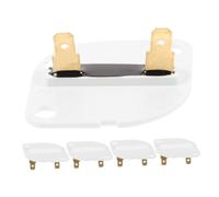 Mikikit 5pezzi Termostato Per Asciugatrice Con Termico Kit Ricambio Per Riscaldamento e Termistori Facile Installare e Compatibile Con Asciugatrici