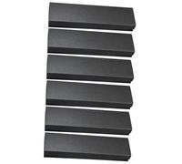 Mikikit 6 pezzi Porta Penne Stilografiche con Chiusura Sicura e Cuscinetto Interno Contenitori Leggeri e Resistenti per Penne Matite e Accessori da Ufficio per Regali Aziendali e Viaggi