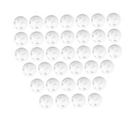 Mikikit 60pezzi Sonaglio Inserto in Plastica Bianca Morbido Sonaglio Campana per Ragazzo Ragazza Ragazza Sonagli Sensoriali per Ragazzo Palline Campanelli Artigianali Sonagli Artigianali