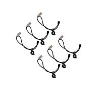 Mikikit 6pezzi Clip Per Sfondo Fotografico Da Clip Elastiche Regolabili Antivento Per Supporto e Abbigliamento Resistente All Usura e Facile Da Installare Adatto Diversi Ambienti