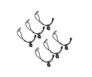 Mikikit 6pezzi Clip Per Sfondo Fotografico Da Clip Elastiche Regolabili Antivento Per Supporto e Abbigliamento Resistente All Usura e Facile Da Installare Adatto Diversi Ambienti