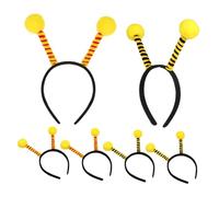 Mikikit 6pezzi Fasce per Capelli Forma di Animali Cerceietti per Capelli Api per Ragazzo Ragazza Ragazza per Feste di Compleanno e Festival