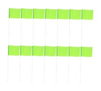 Mikikit 70 Garden Marker Flags con Picchetti in Dacciaio Resistente Indicatori per Piante e Progettazione Paesaggistica Bandiere Segnaletiche Verde Ad Alta Visibilità per