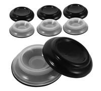 Mikikit 8pezzi Sottobicchieri Rotondi Per Gambe Di Pianoforte Protezioni Per Pavimento Antiscivolo Per Ruote Di Pianoforte Verticale Per Rotelle Di Per Protezione Del Pavimento in Legno Ne